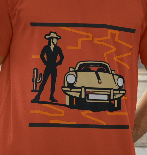 Cowboy 911 - Men's Organic Cotton T-shirt TMMT