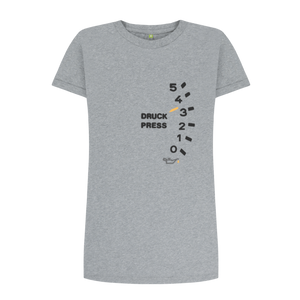 Porsche Apparel - Druck Press - Organic Cotton Women's T-shirt Dress TMWTD - GTDriverShop