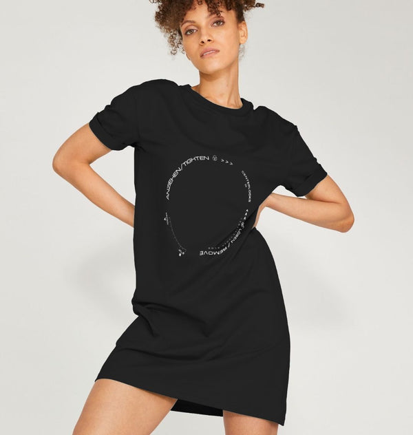 Porsche Apparel - Centerlocks - Organic Cotton Women's T-shirt Dress TMWTD - GTDriverShop
