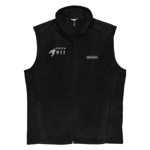 "Pepita 911" Embroidered Men’s Columbia Fleece Vest - GTDriverShop
