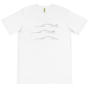 "3 Silhouettes" EC1000 - Organic Unisex T-Shirt - GTDriverShop