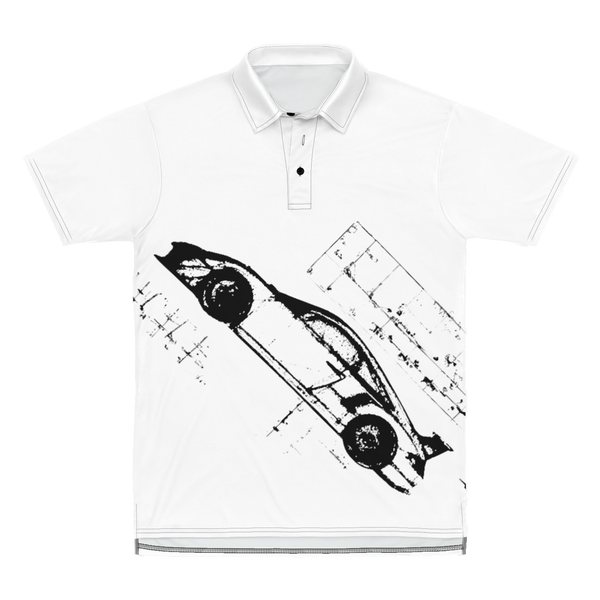 Porsche Apparel - RS Equations Mens Polo 358T6 Mens Polo Shirt - GTDriverShop