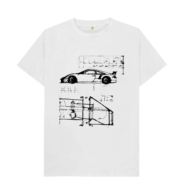 White RS Equations - Men's Organic Tee TMMT