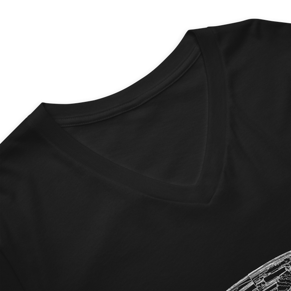 "Then & Now" BC3005 - Unisex Short Sleeve V-Neck T-Shirt - GTDriverShop